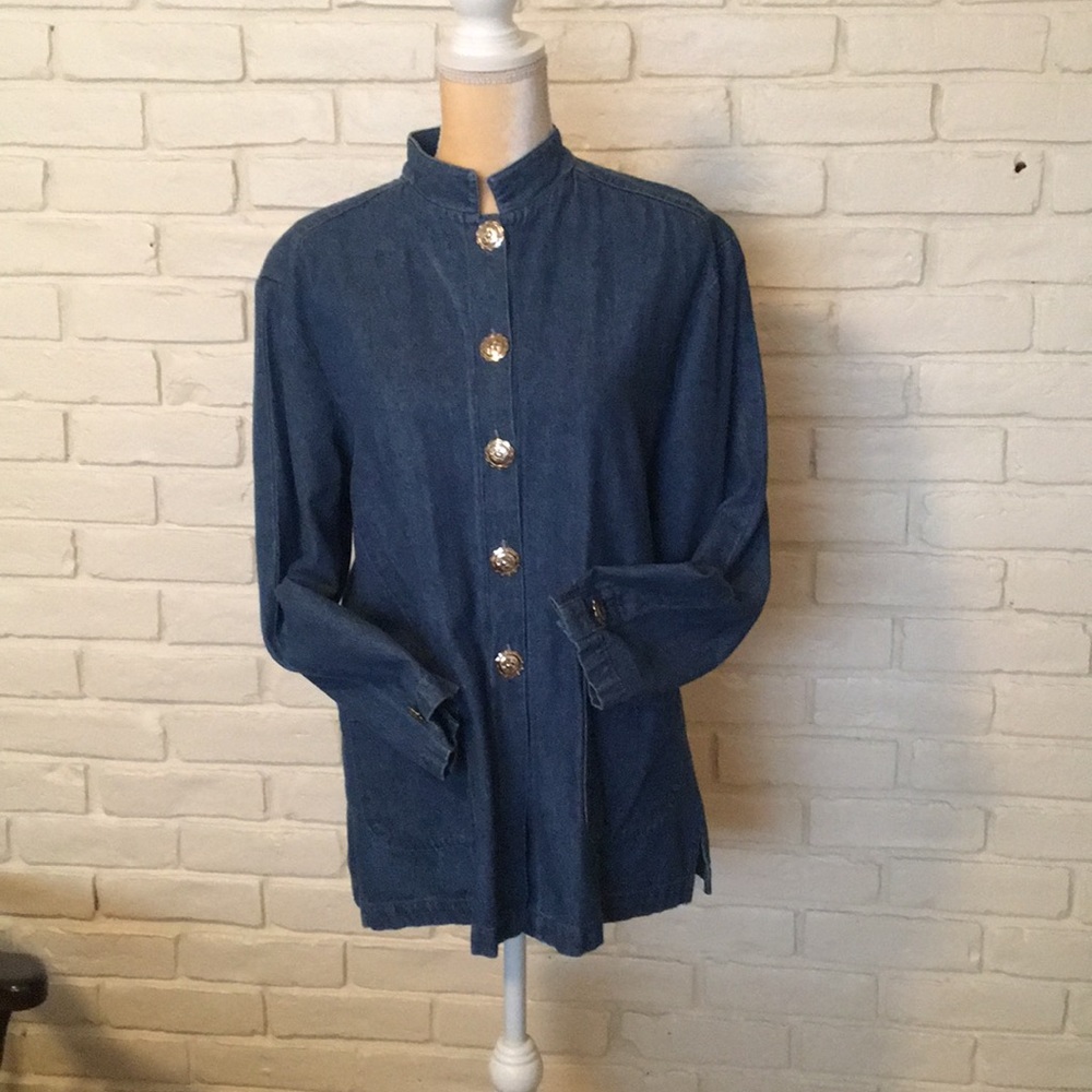 Denim lightweight jacket